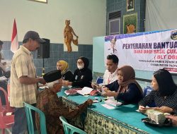 Penyaluran BLT DBHCHT di Tegalombo Sasar 611 Warga, Didominasi Buruh Tani Tembakau