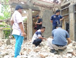 Lima Warga Luka-Luka, Dua Rumah Rata Tanah Akibat Ledakan di Tegalombo Pacitan