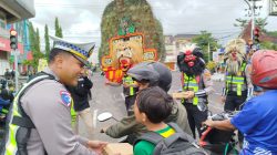 Reyog Turun ke Jalan, Satlantas Gaet Pelajar Tekan Laka Lantas